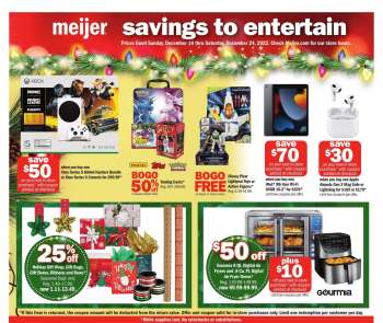 Meijer Flyer - 12/18/2022 - 12/24/2022.