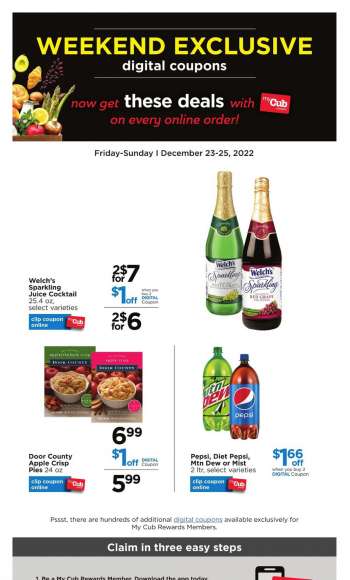 Cub Foods Flyer - 12/23/2022 - 12/25/2022.