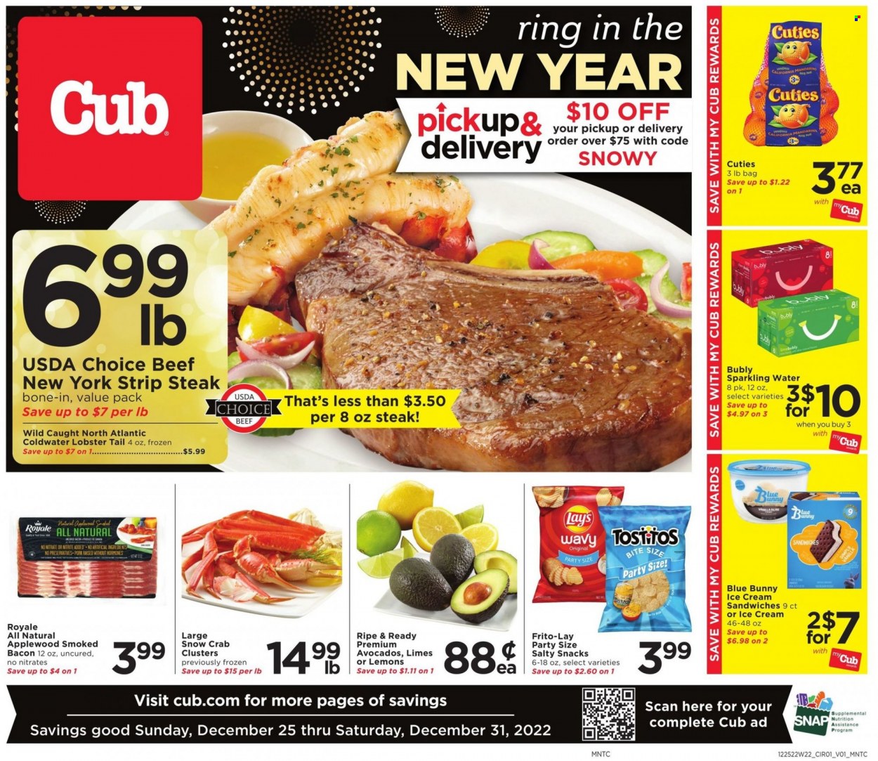 Cub Foods ad - 12/25/2022 - 12/31/2022. Page 1
