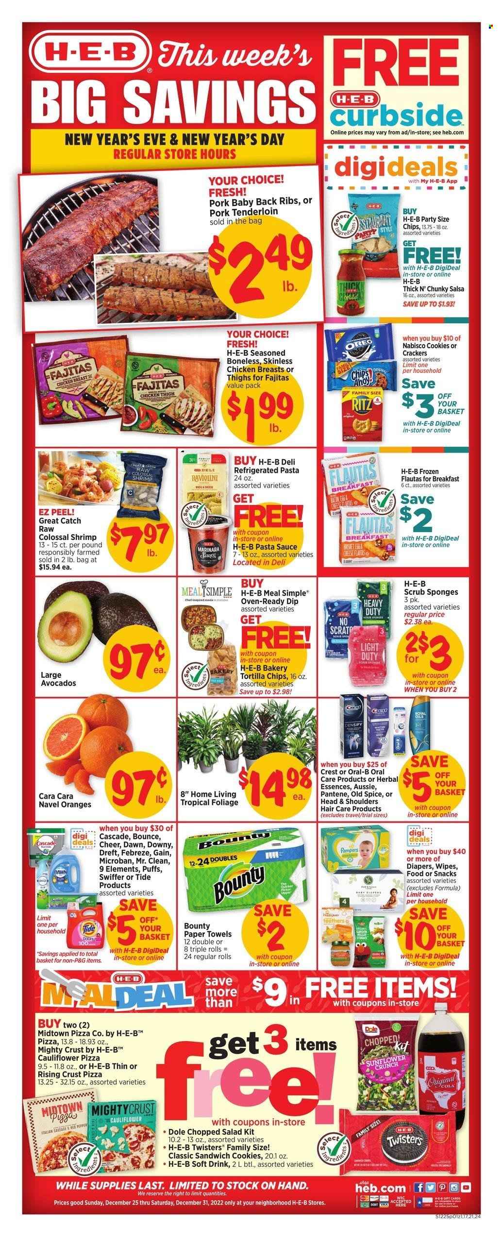 H-E-B ad - 12/25/2022 - 12/31/2022. Page 1