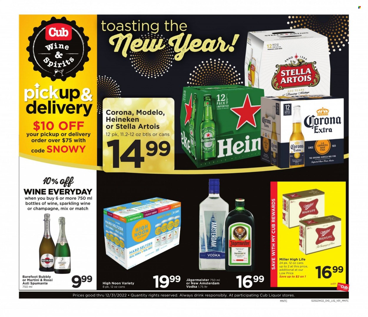 Cub Foods ad - 12/25/2022 - 12/31/2022. Page 1