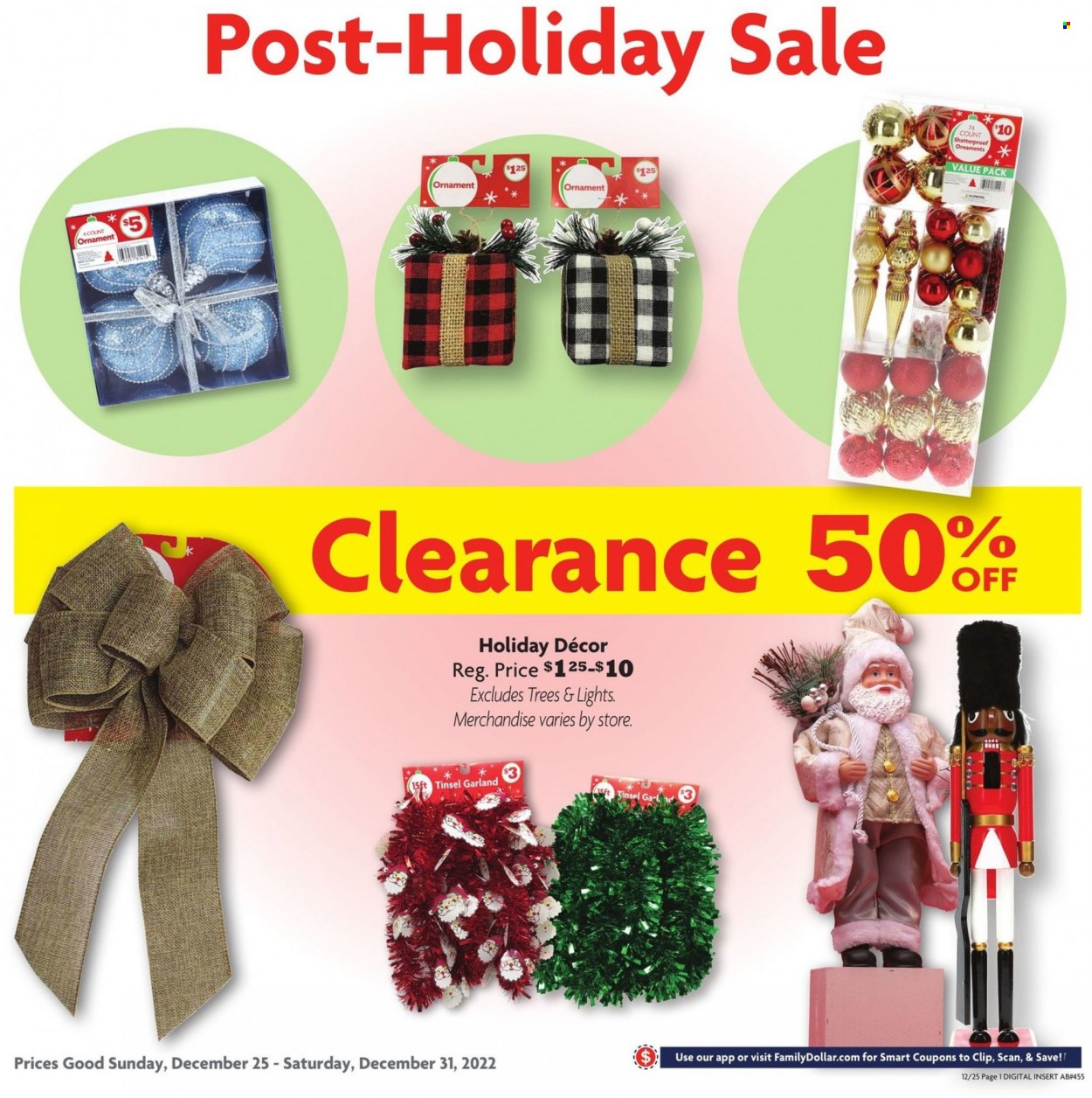 Family Dollar ad - 12/25/2022 - 12/31/2022. Page 8