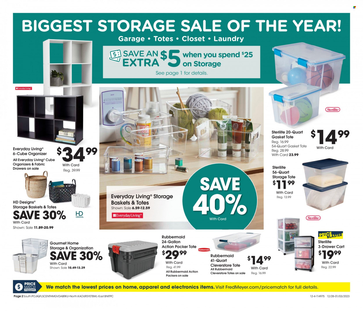 Fred Meyer ad - 12/26/2022 - 01/03/2023. Page 2