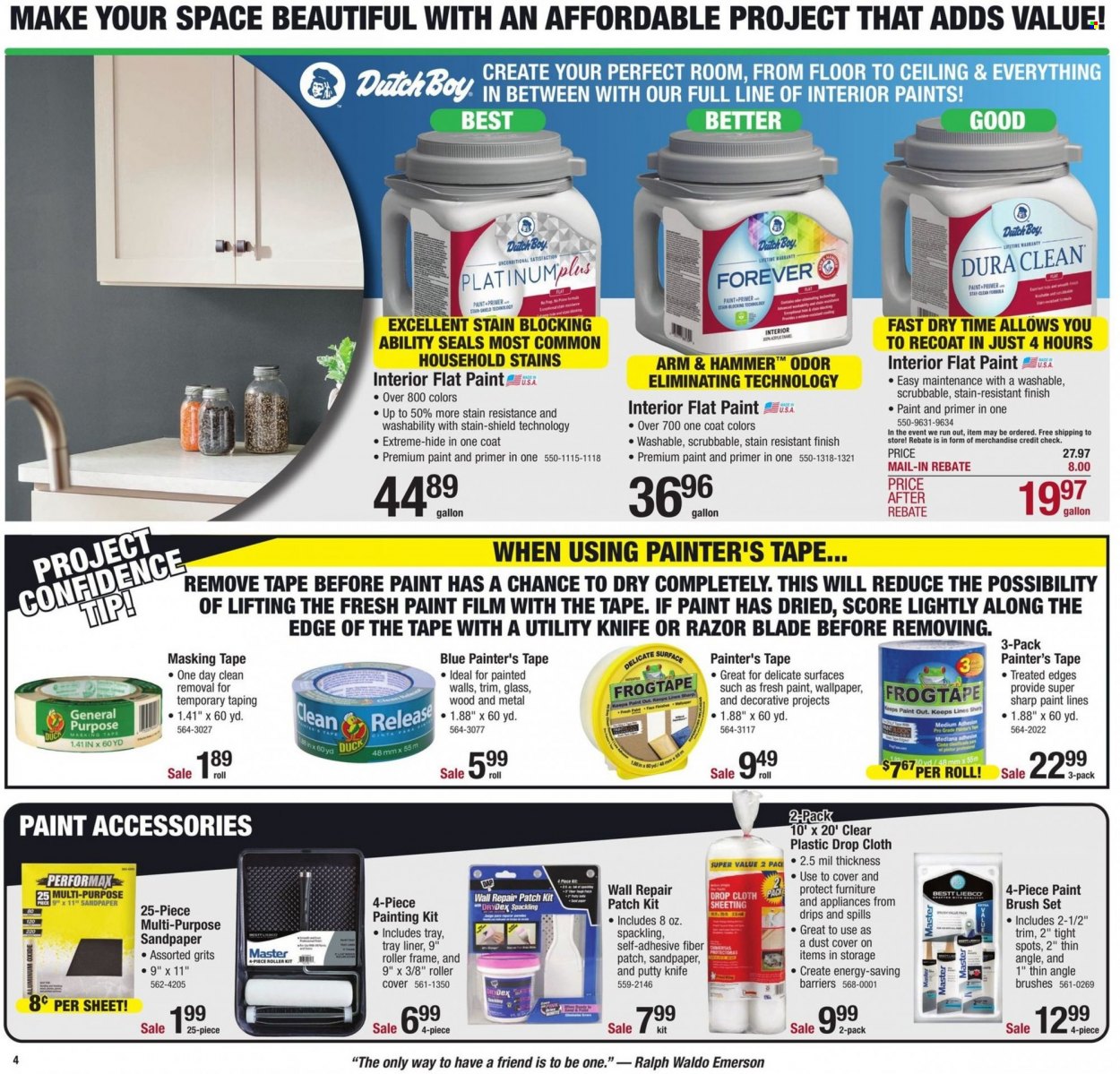 Menards ad - 12/25/2022 - 12/31/2022. Page 4