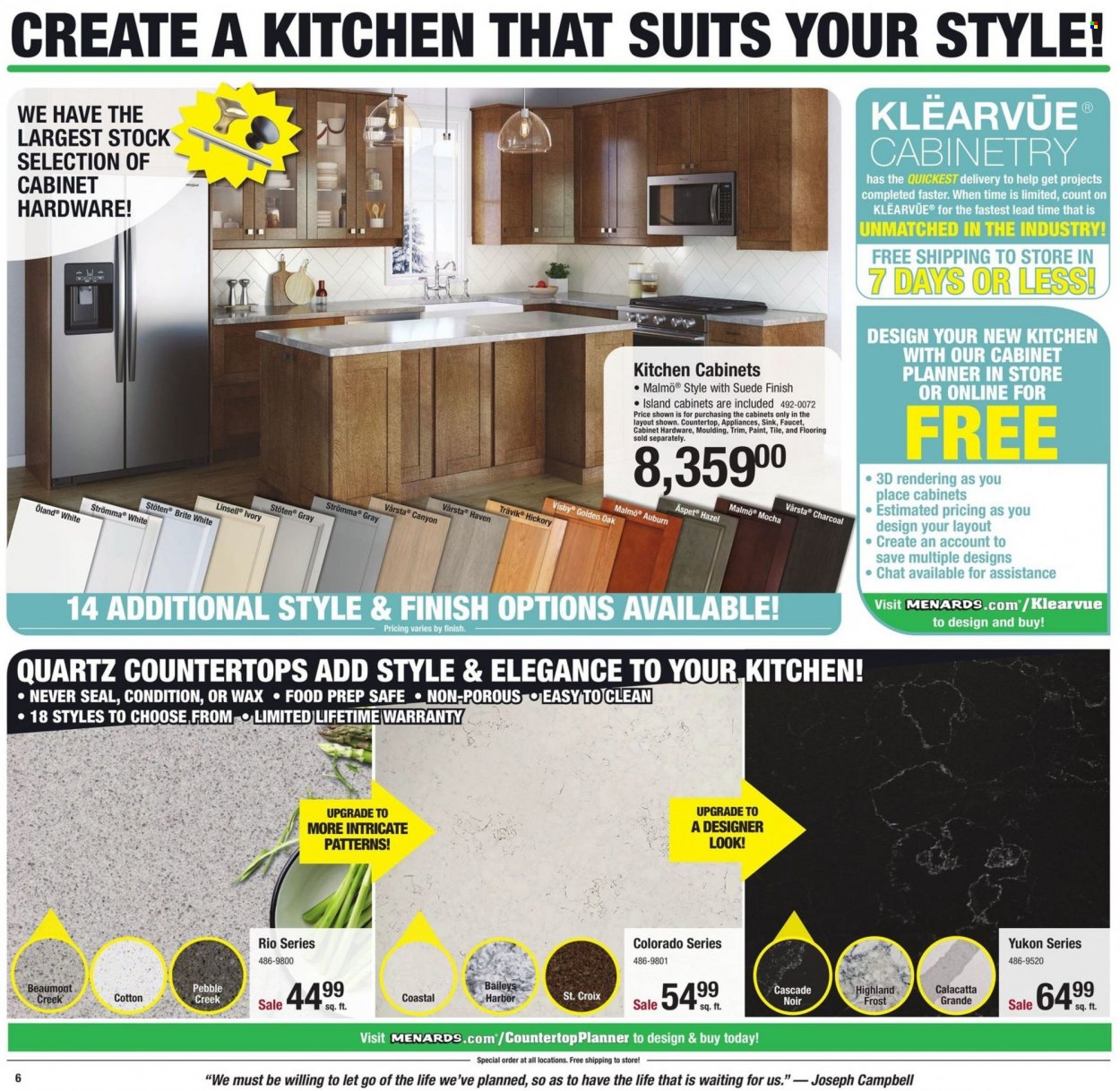 Menards ad - 12/25/2022 - 12/31/2022. Page 7