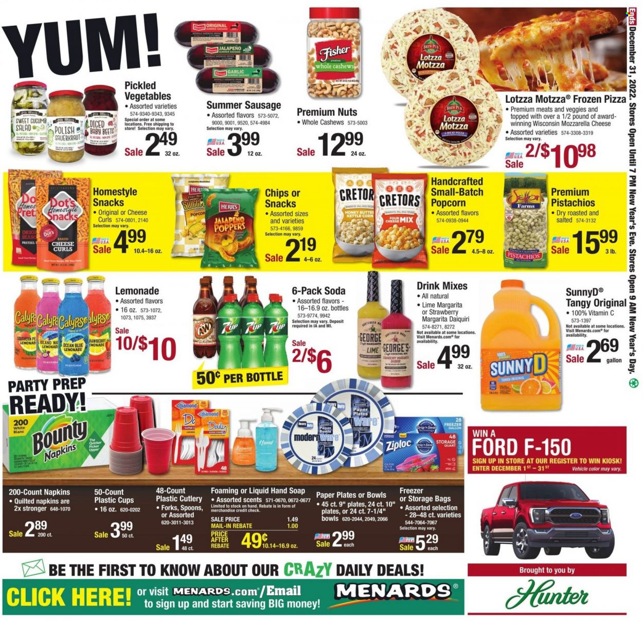 Menards ad - 12/25/2022 - 12/31/2022. Page 22
