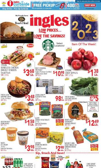 Ingles Flyer - 12/26/2022 - 01/03/2023.