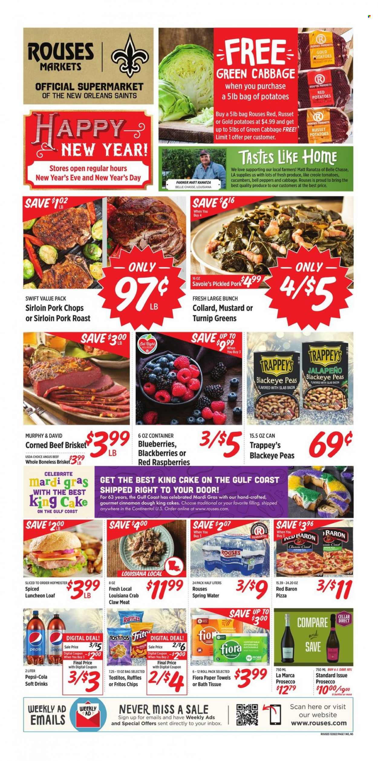 Rouses Markets ad - 12/26/2022 - 01/04/2023. Page 1
