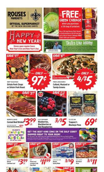 Rouses Markets Flyer - 12/26/2022 - 01/04/2023.