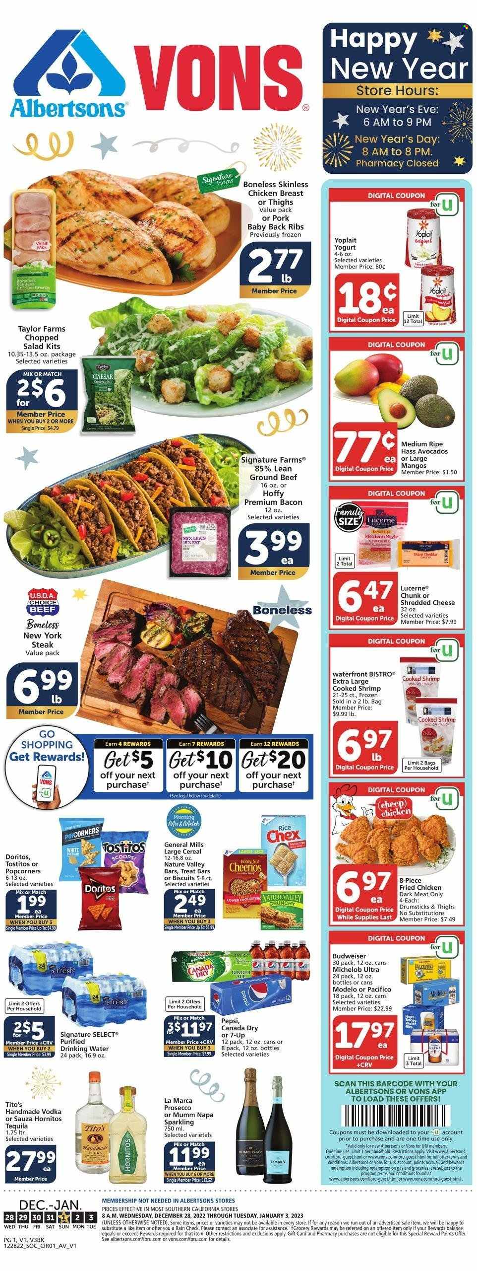 Albertsons ad - 12/28/2022 - 01/03/2023. Page 1