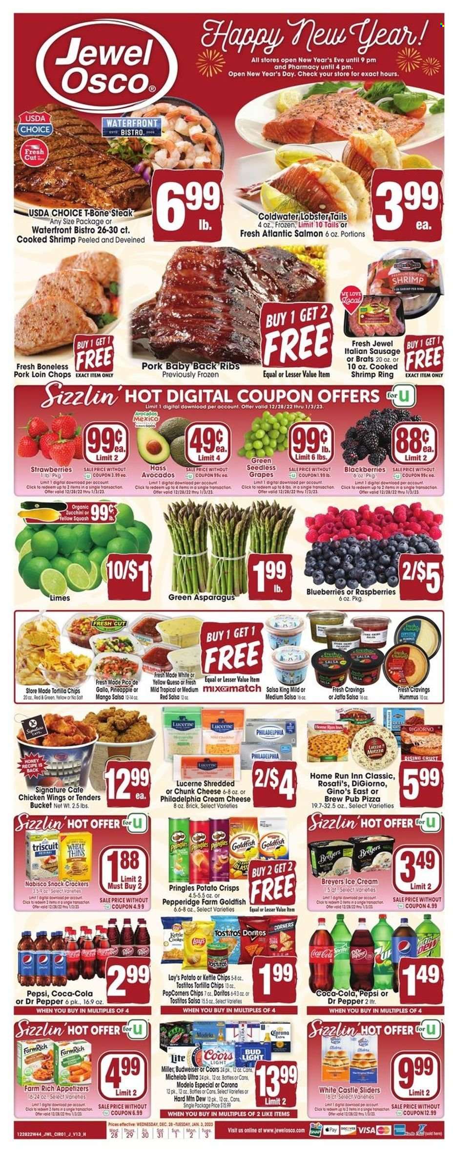 Jewel Osco ad - 12/28/2022 - 01/01/2023. Page 1