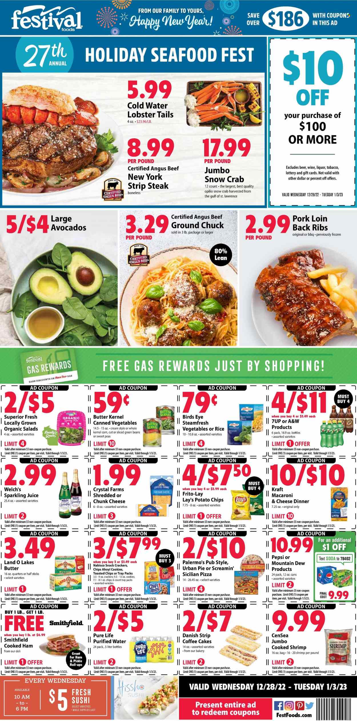 Festival Foods ad - 12/28/2022 - 01/03/2023. Page 1