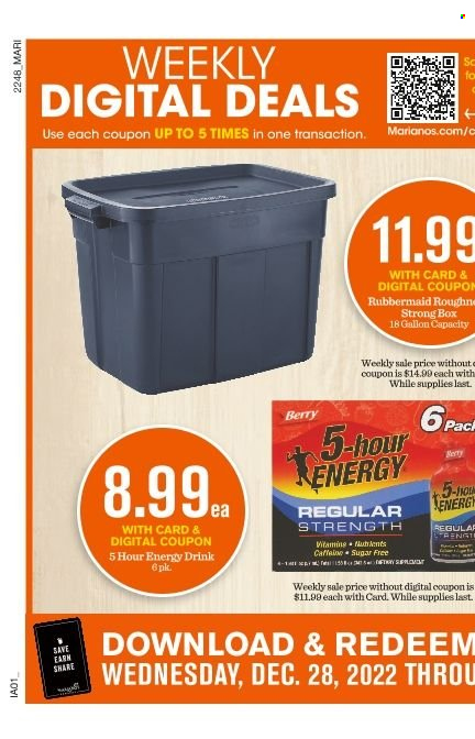 Mariano’s ad - 12/28/2022 - 01/03/2023. Page 9