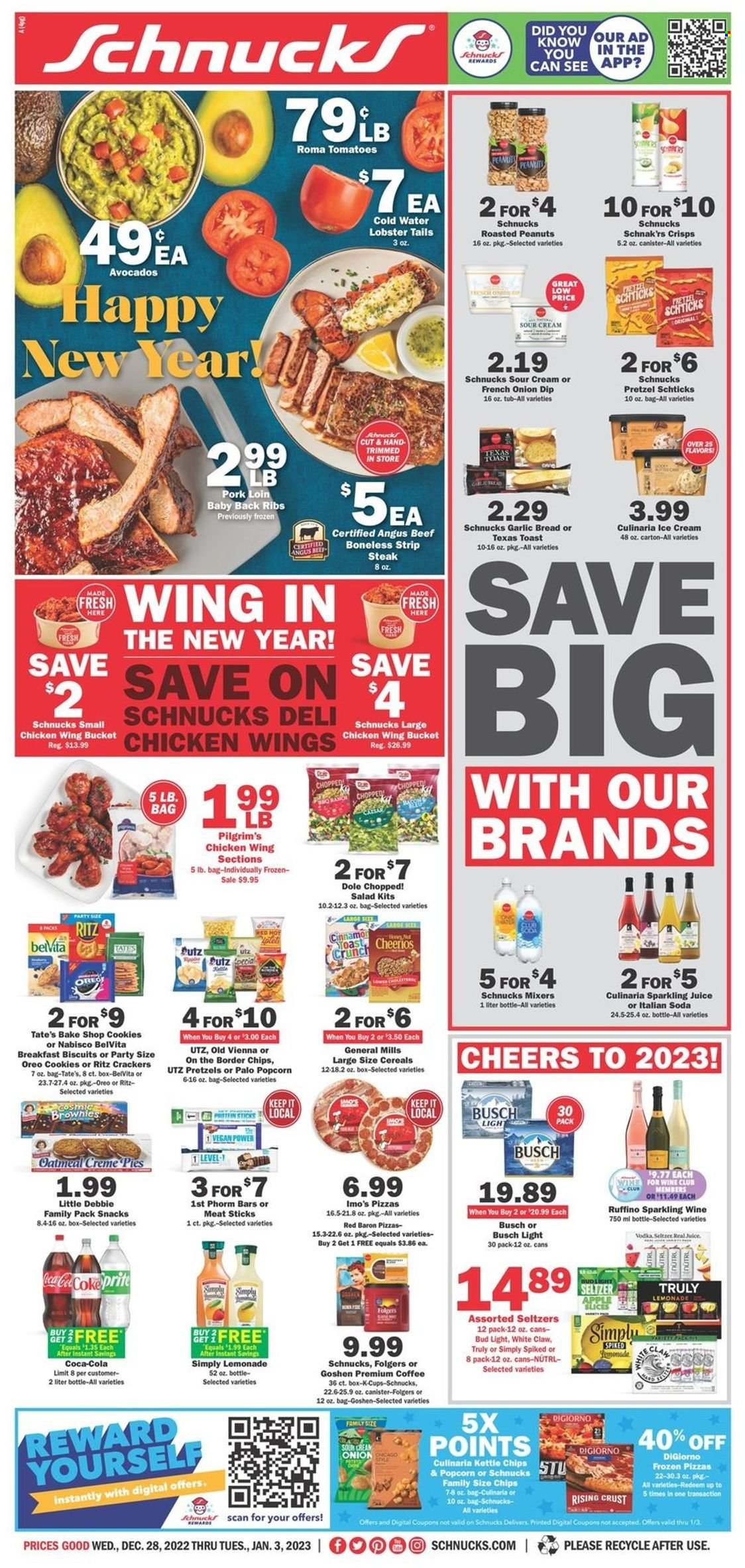 Schnucks ad - 12/28/2022 - 01/03/2023. Page 1