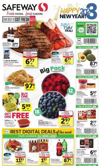 Safeway Flyer - 12/28/2022 - 01/03/2023.