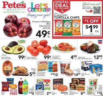Pete's Fresh Market Ad