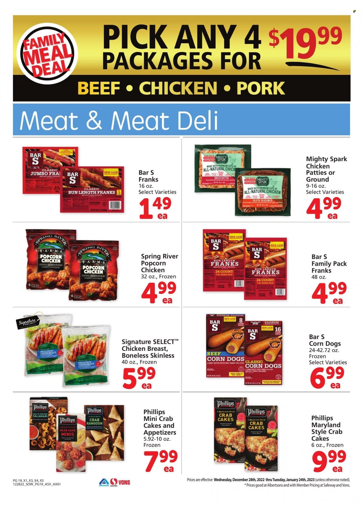 Albertsons ad - 12/28/2022 - 01/24/2023. Page 19