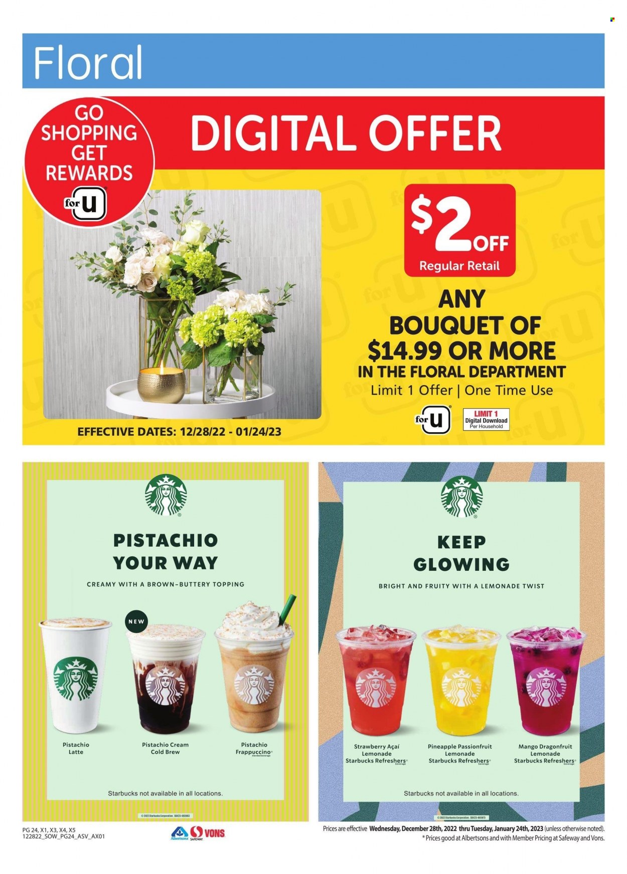 Albertsons ad - 12/28/2022 - 01/24/2023. Page 24