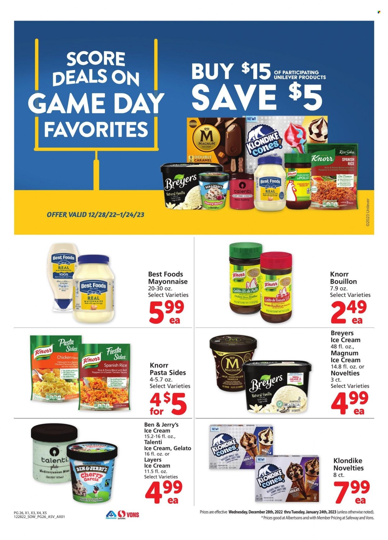 Albertsons ad - 12/28/2022 - 01/24/2023. Page 26