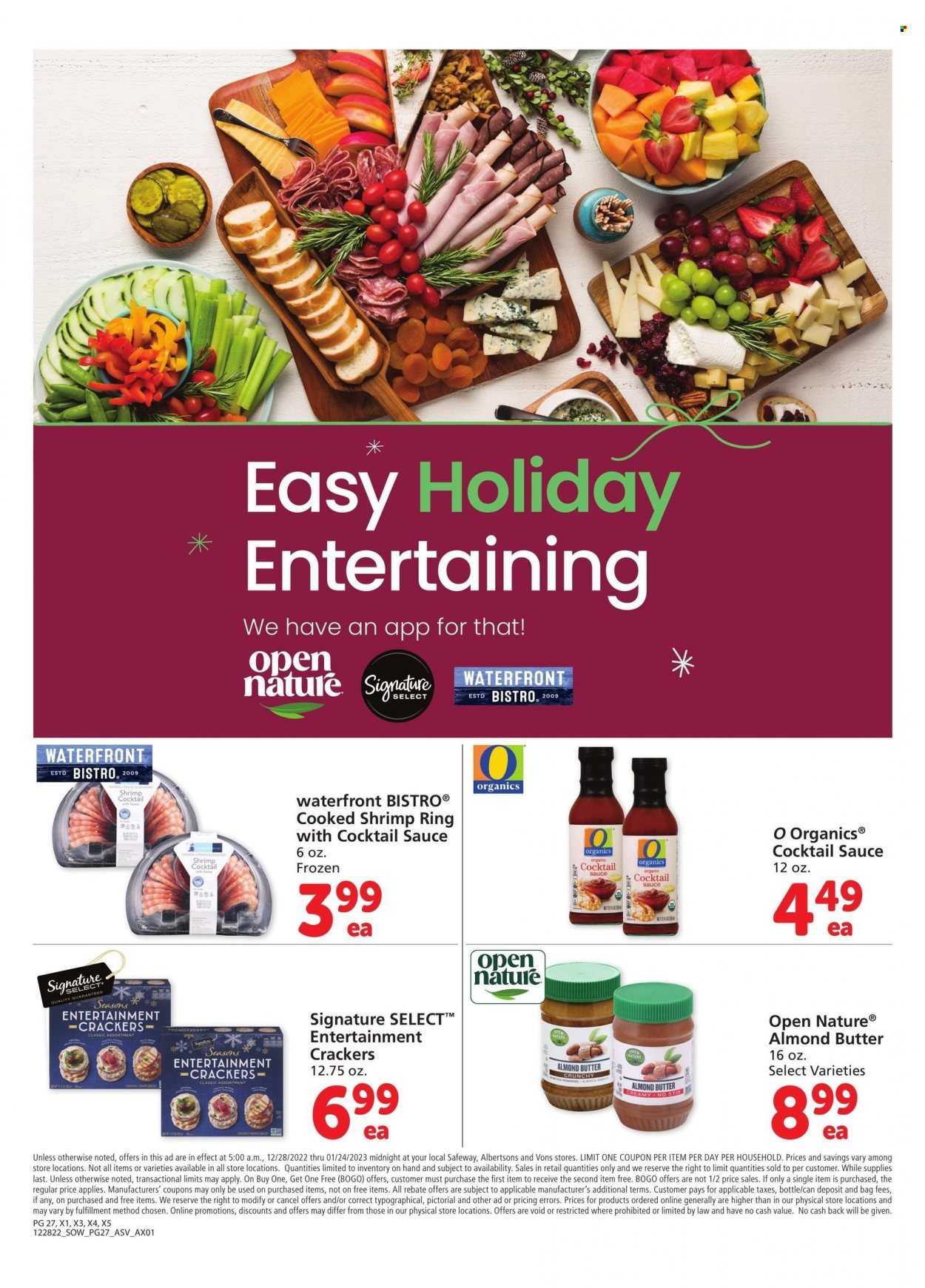 Albertsons ad - 12/28/2022 - 01/24/2023. Page 27