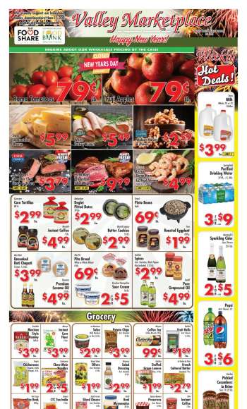 Valley Marketplace Flyer - 12/28/2022 - 01/03/2023.