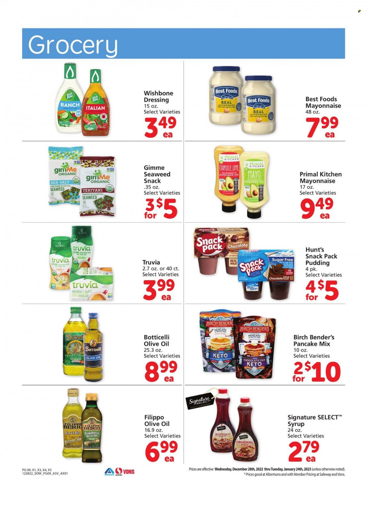 Safeway ad - 12/28/2022 - 01/24/2023. Page 9