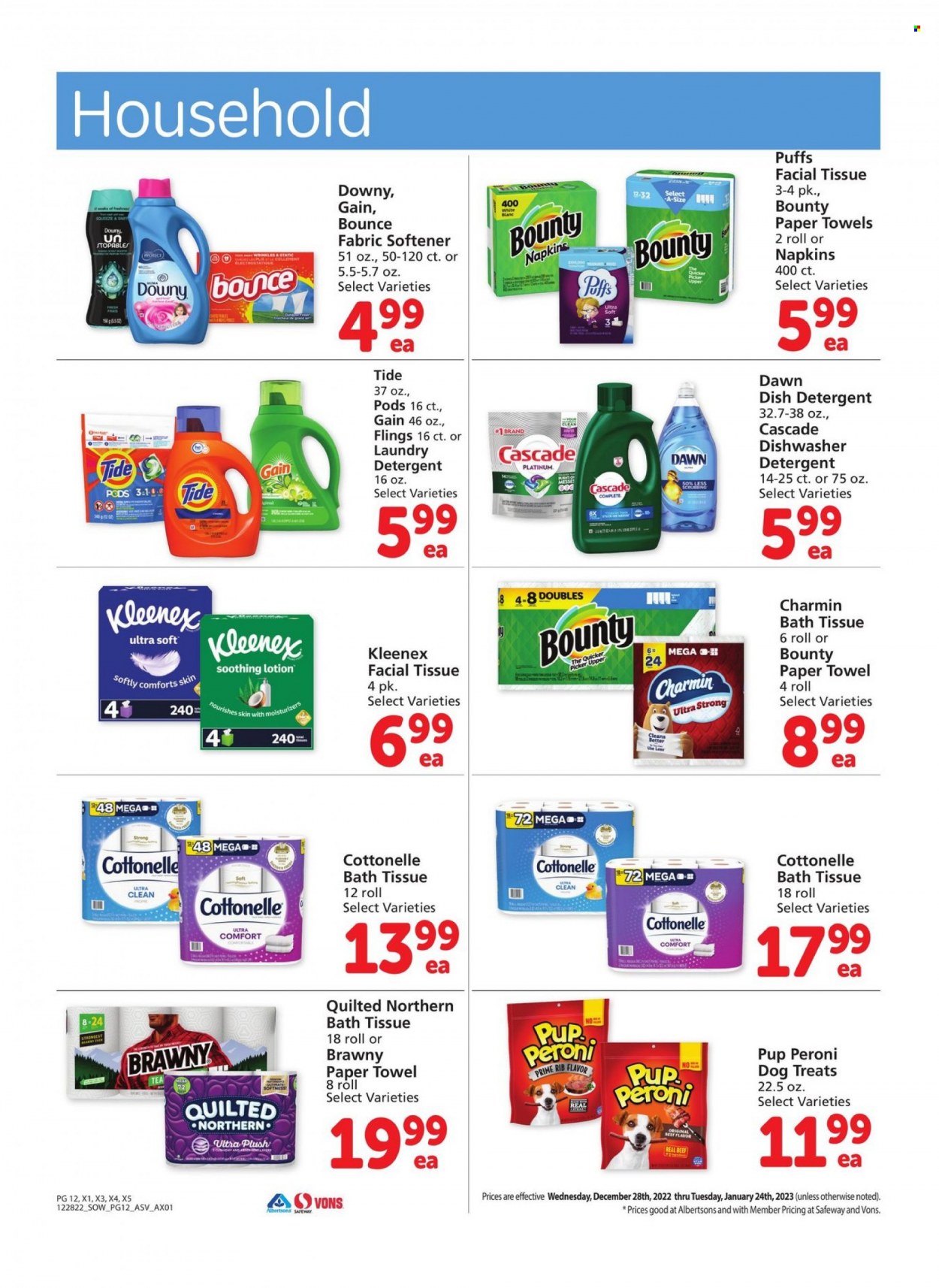 Safeway ad - 12/28/2022 - 01/24/2023. Page 12