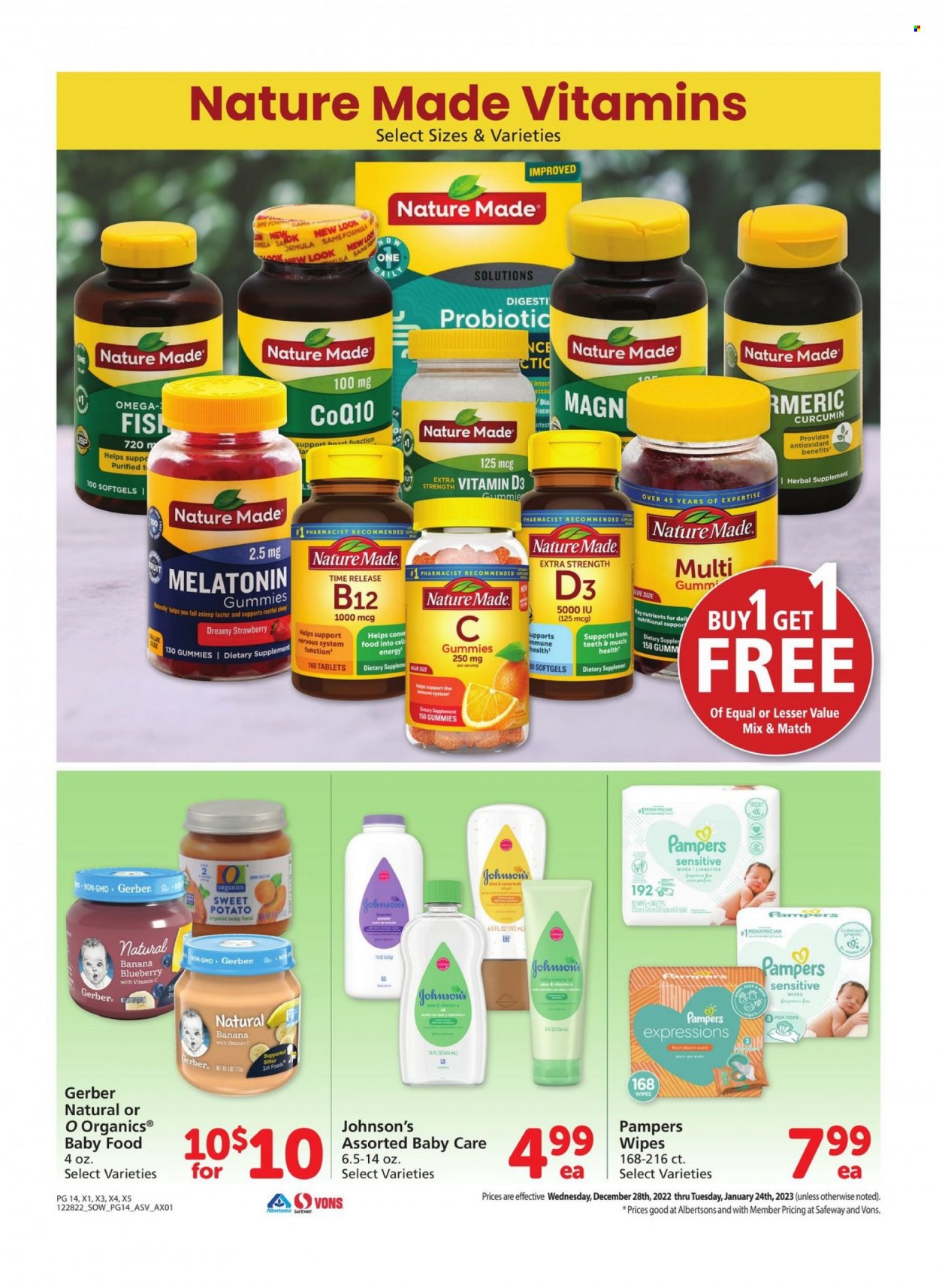Safeway ad - 12/28/2022 - 01/24/2023. Page 14