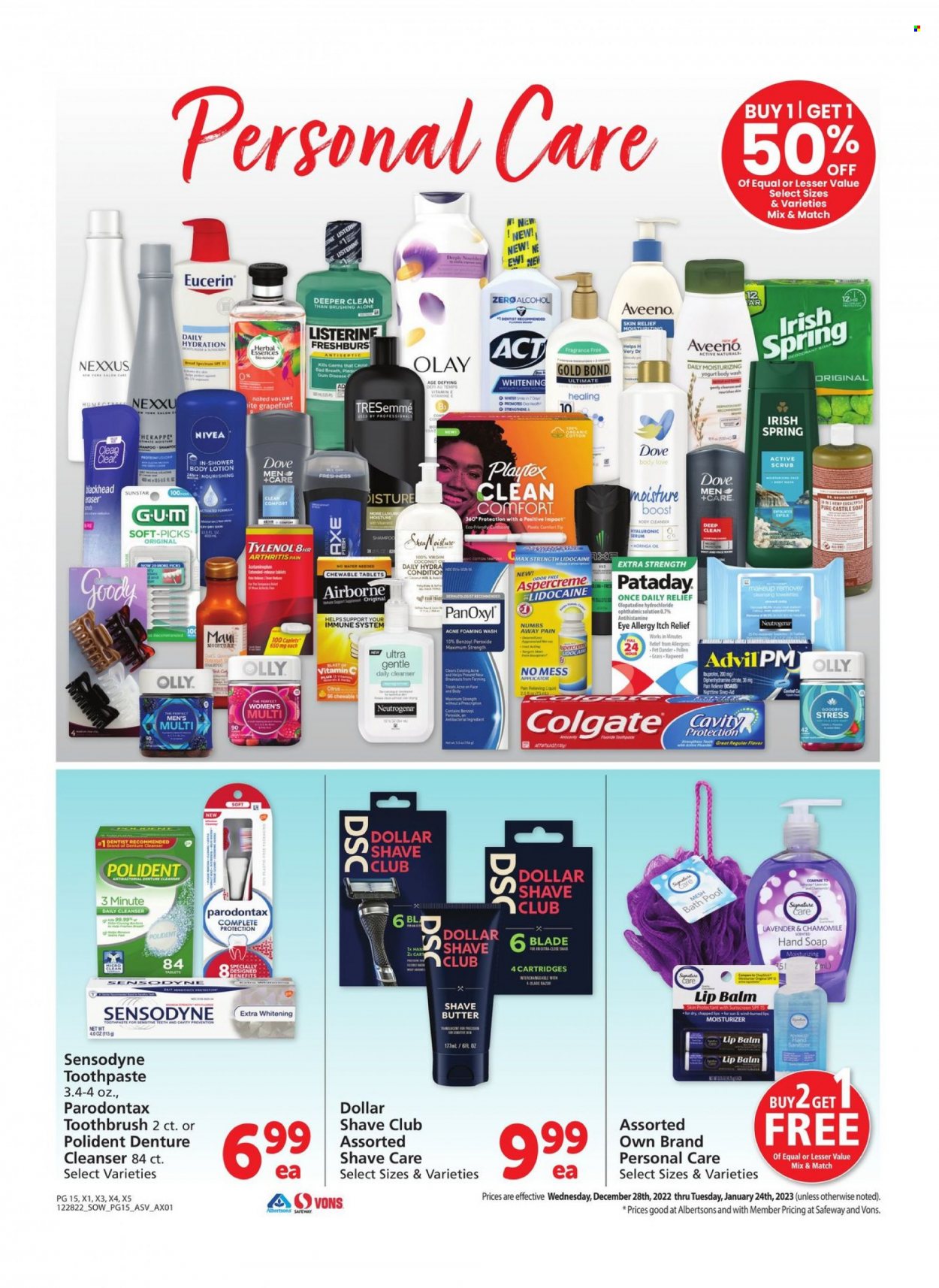Safeway ad - 12/28/2022 - 01/24/2023. Page 15