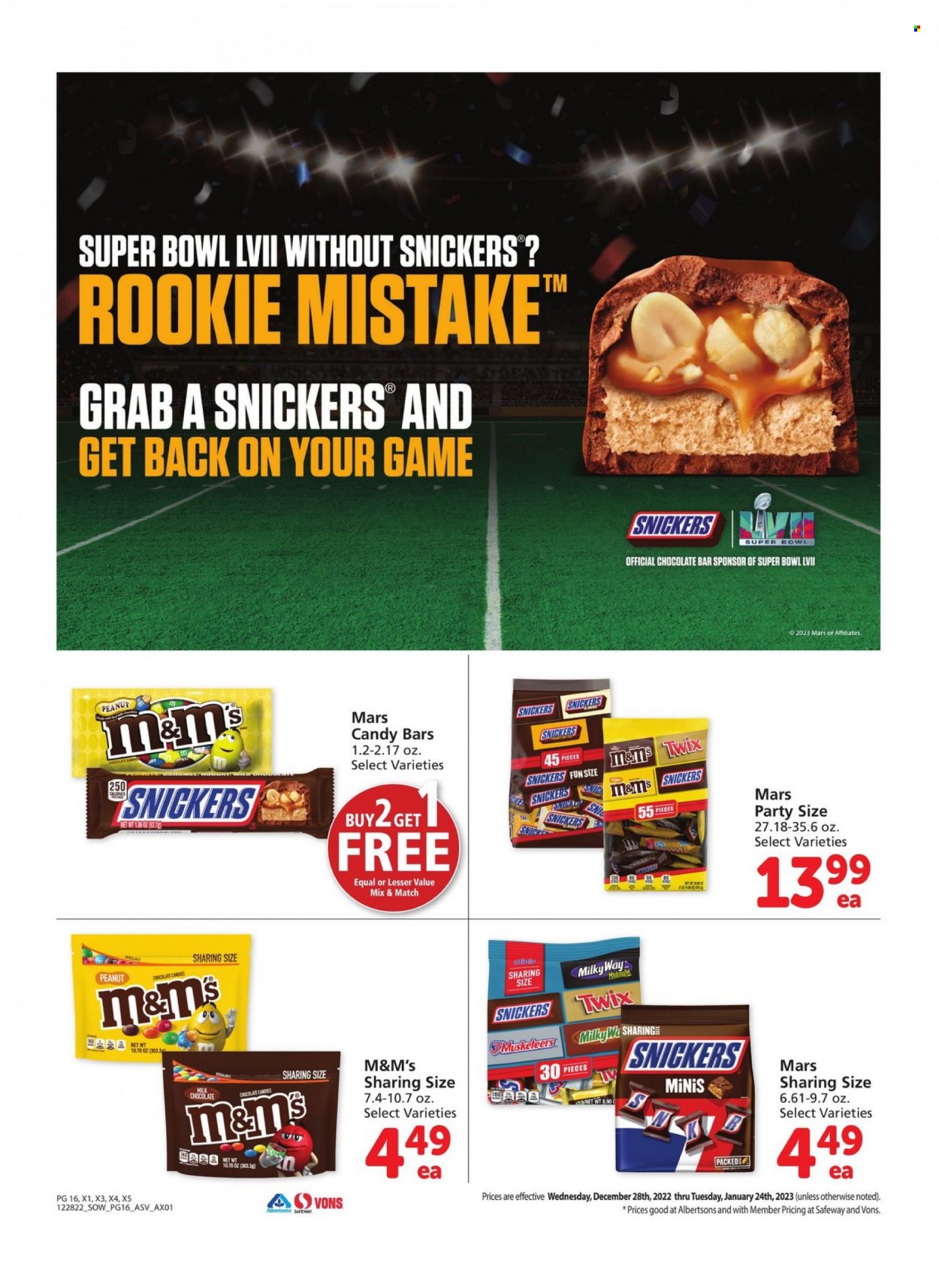 Safeway ad - 12/28/2022 - 01/24/2023. Page 16