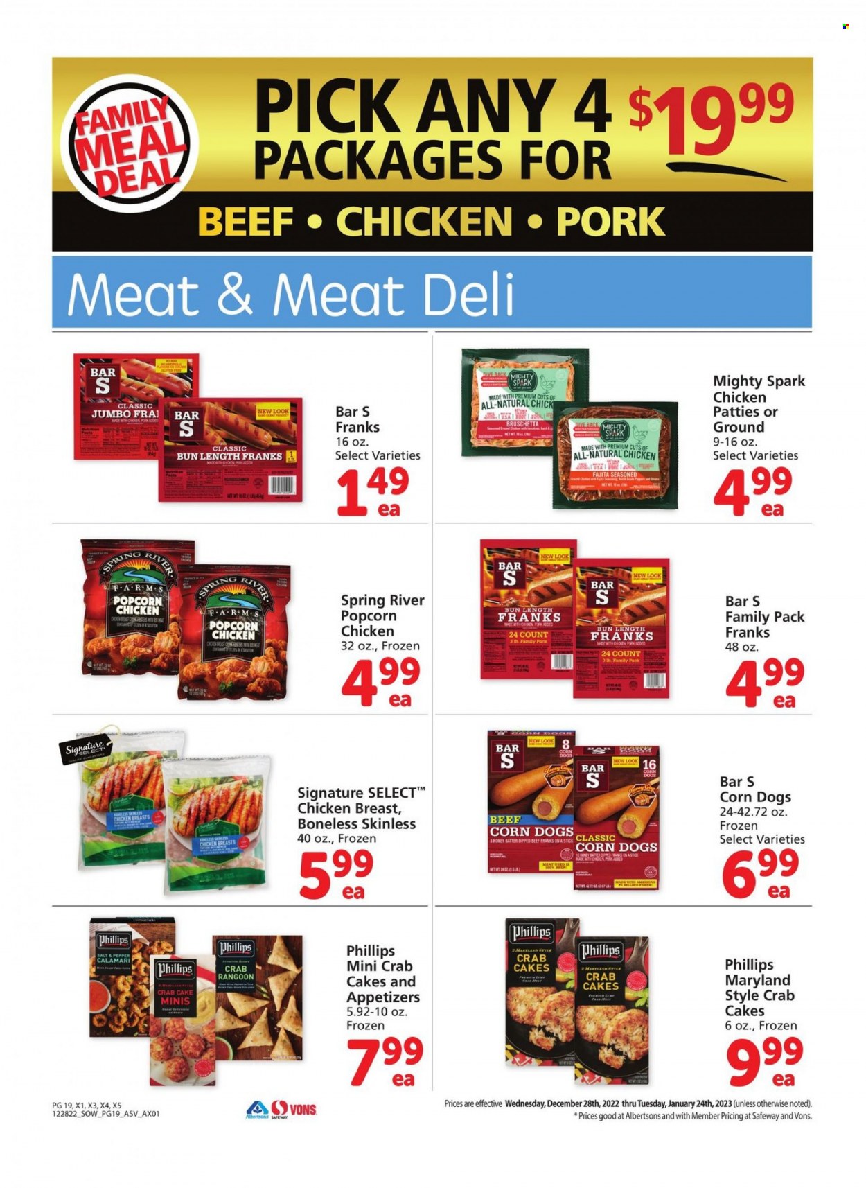 Safeway ad - 12/28/2022 - 01/24/2023. Page 19