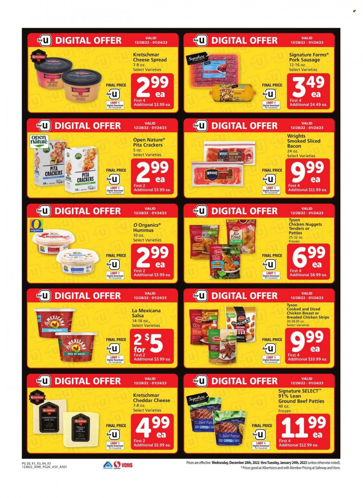 Safeway ad - 12/28/2022 - 01/24/2023. Page 20