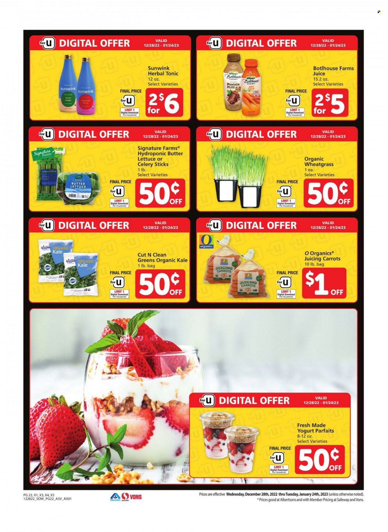 Safeway ad - 12/28/2022 - 01/24/2023. Page 22