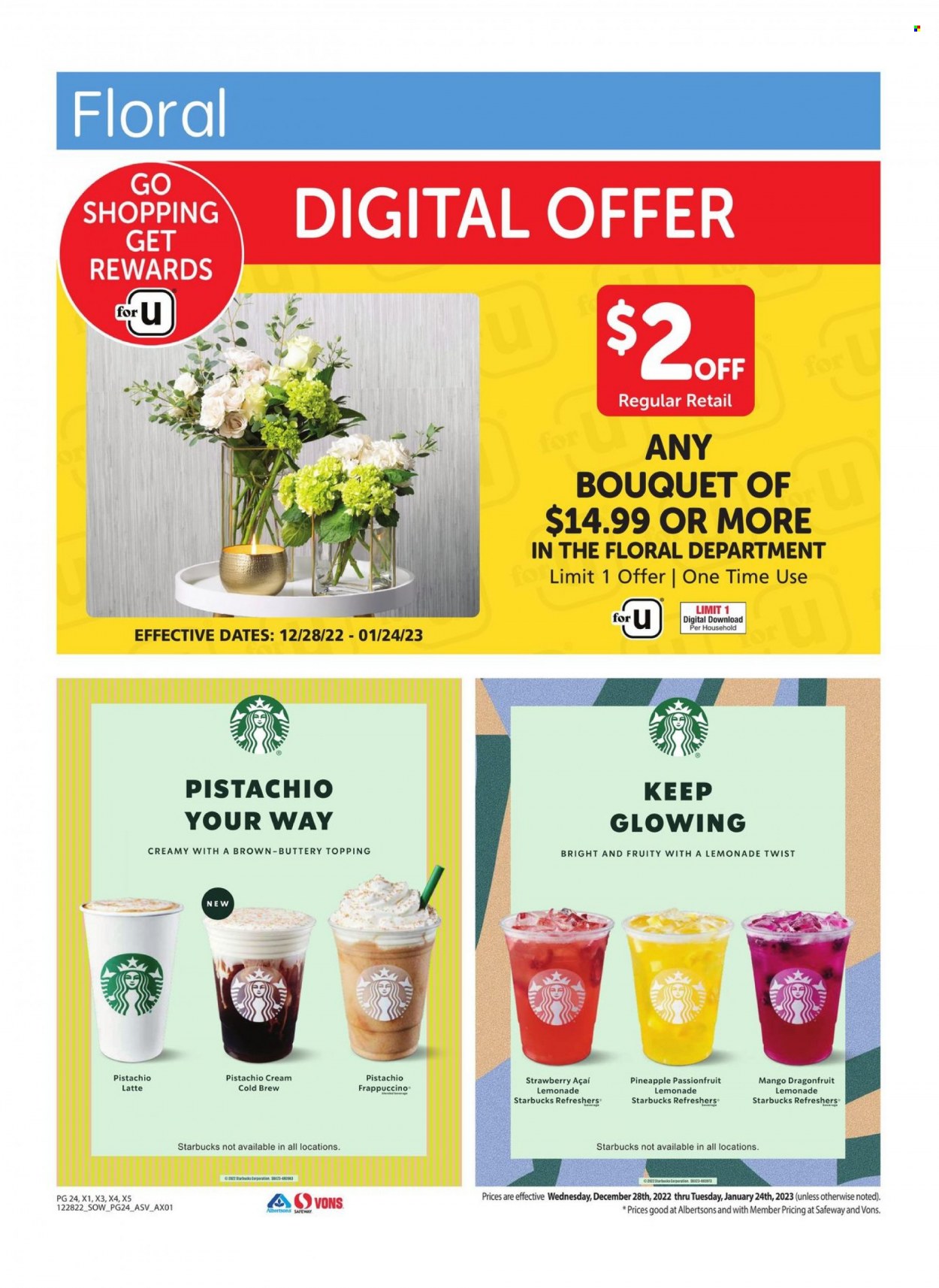 Safeway ad - 12/28/2022 - 01/24/2023. Page 24