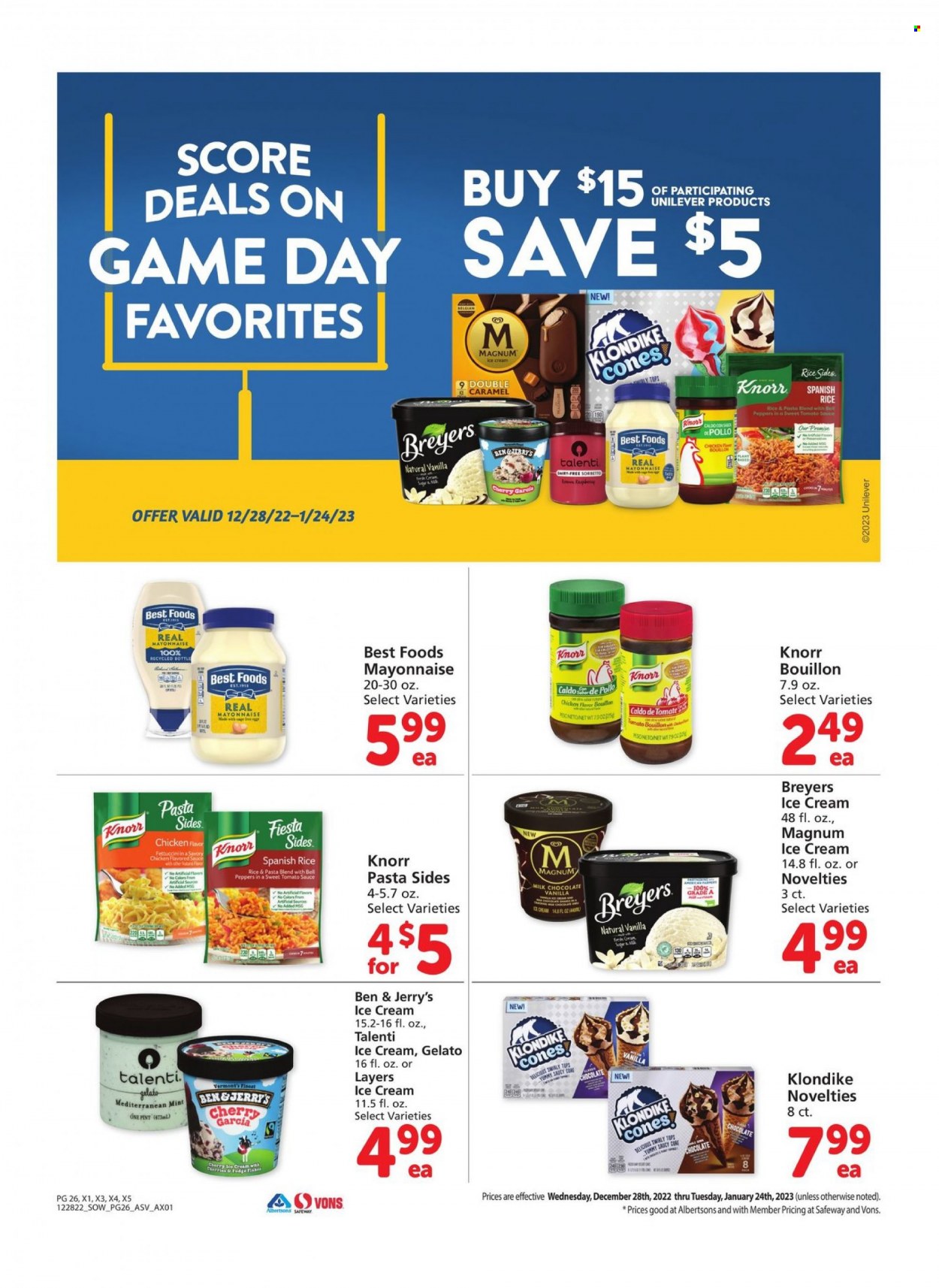 Safeway ad - 12/28/2022 - 01/24/2023. Page 26