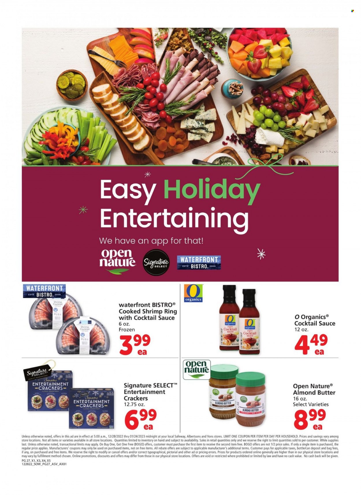 Safeway ad - 12/28/2022 - 01/24/2023. Page 27