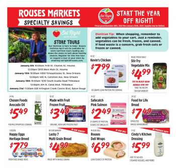 Rouses Markets Flyer - 12/28/2022 - 01/25/2023.