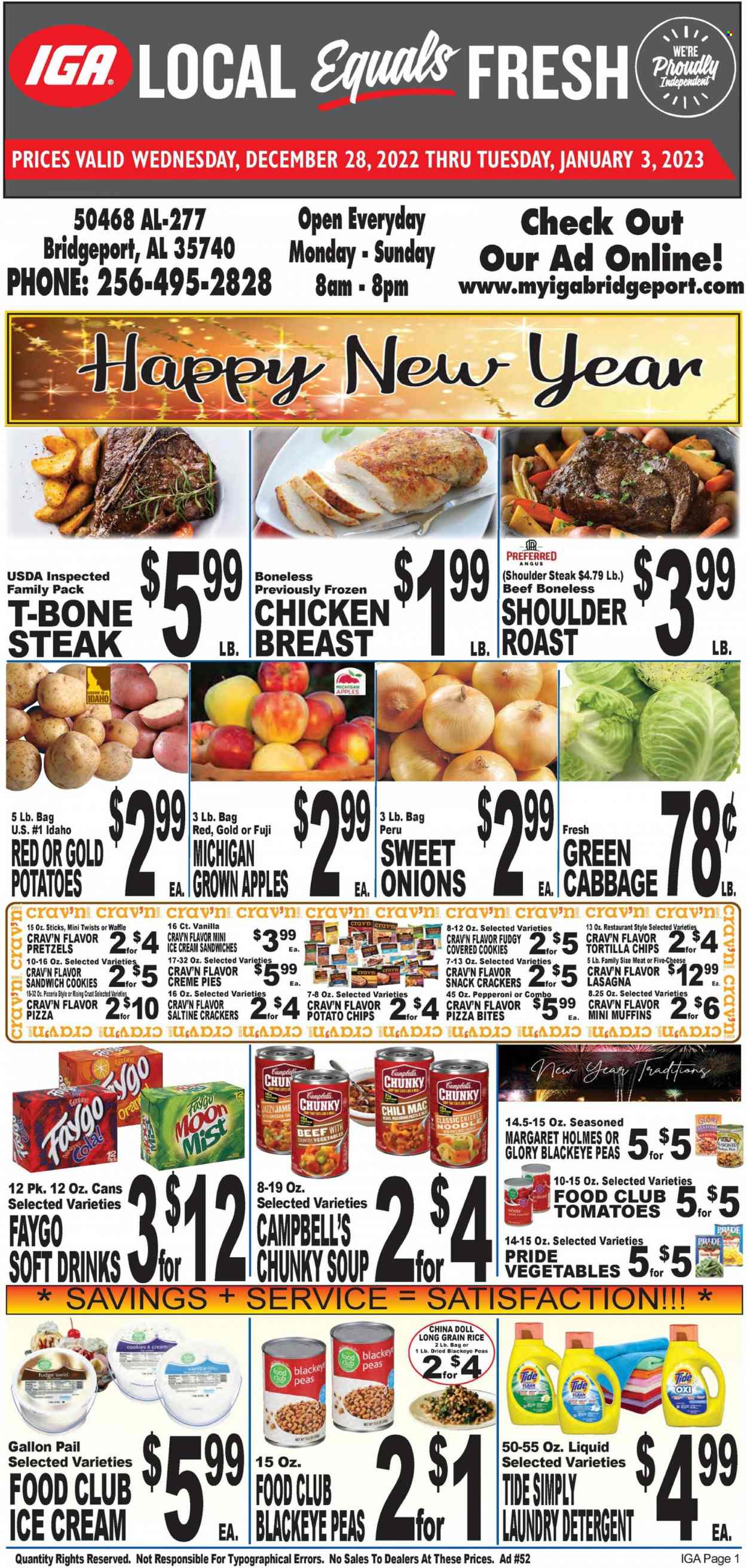 IGA ad - 12/28/2022 - 01/03/2023. Page 1