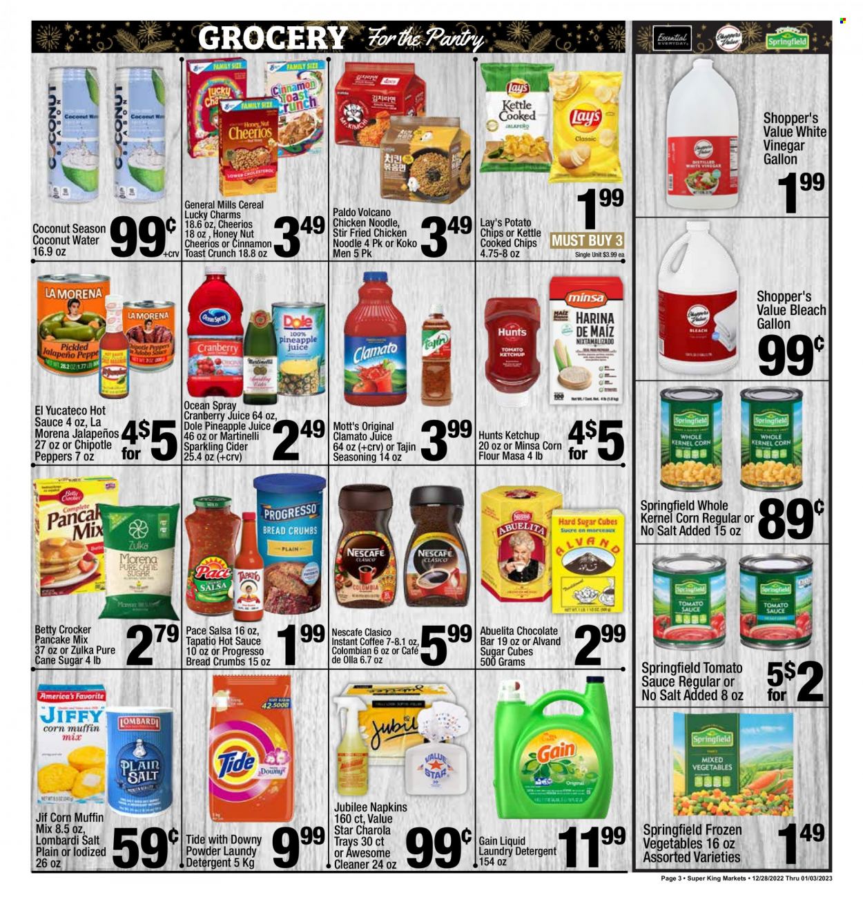 Super King Markets ad - 12/28/2022 - 01/03/2023. Page 3
