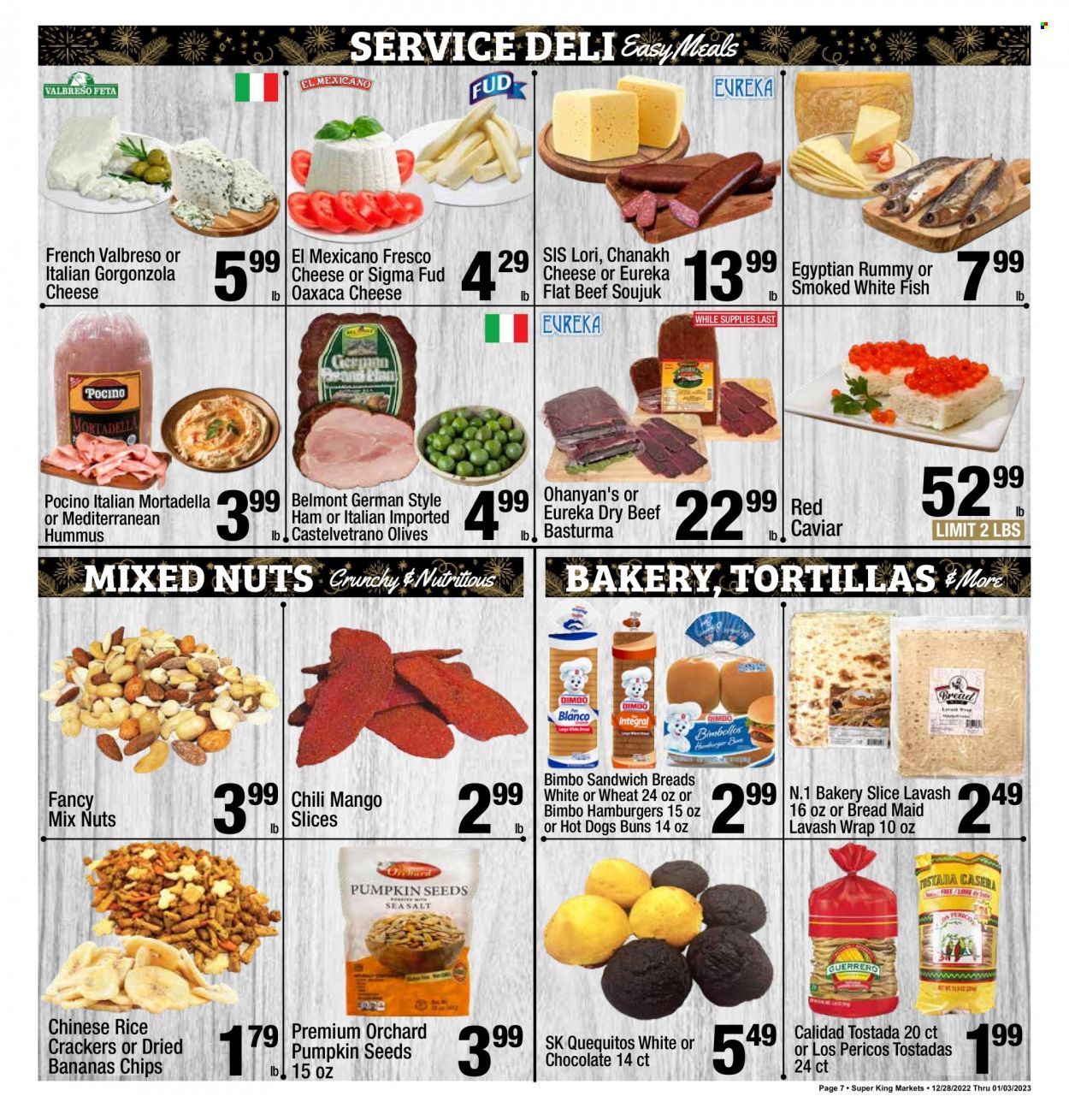 Super King Markets ad - 12/28/2022 - 01/03/2023. Page 7