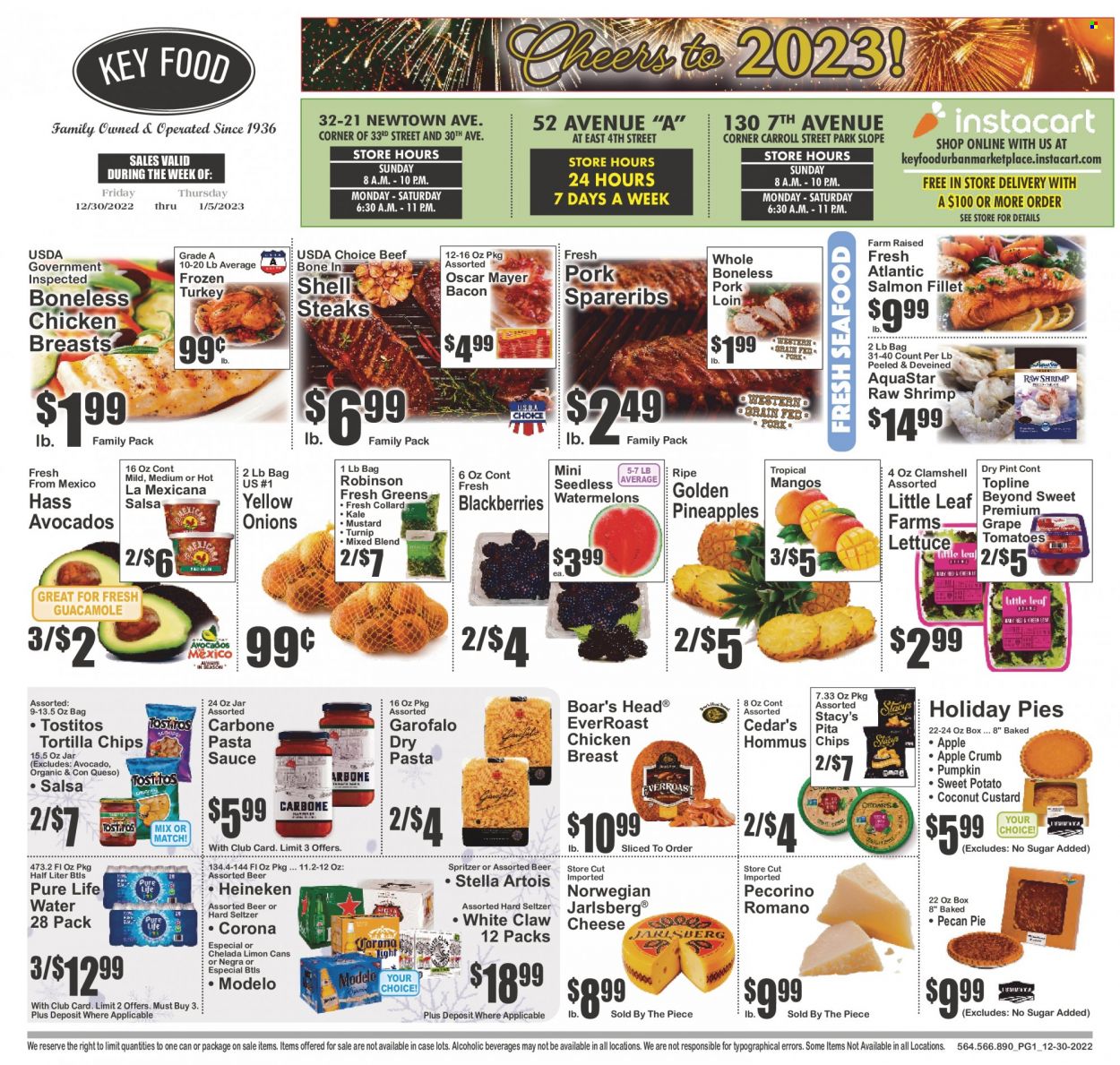 Key Food ad - 12/30/2022 - 01/05/2023. Page 1