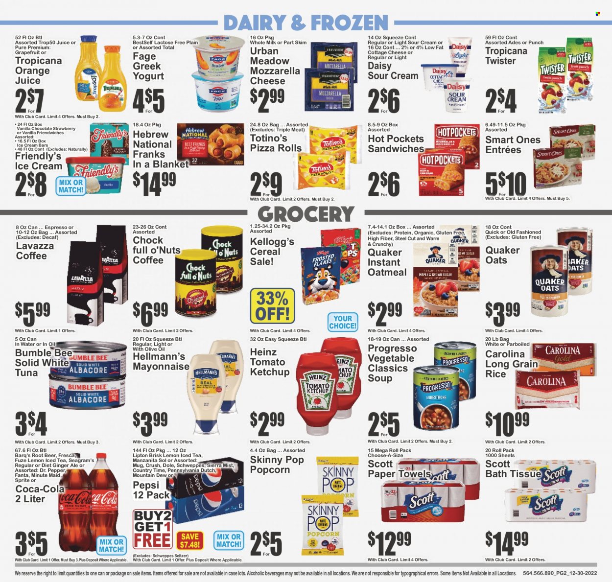 Key Food ad - 12/30/2022 - 01/05/2023. Page 2