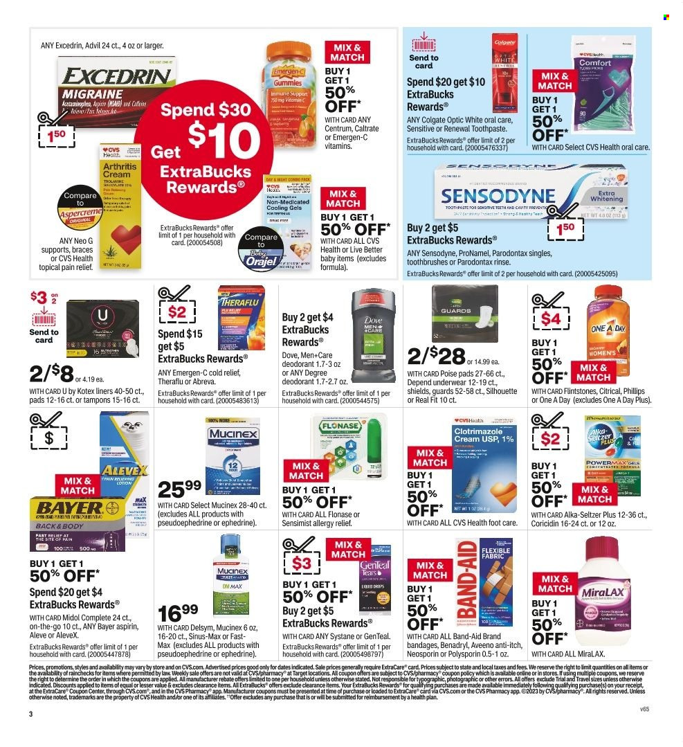 CVS Pharmacy ad - 01/01/2023 - 01/07/2023. Page 3