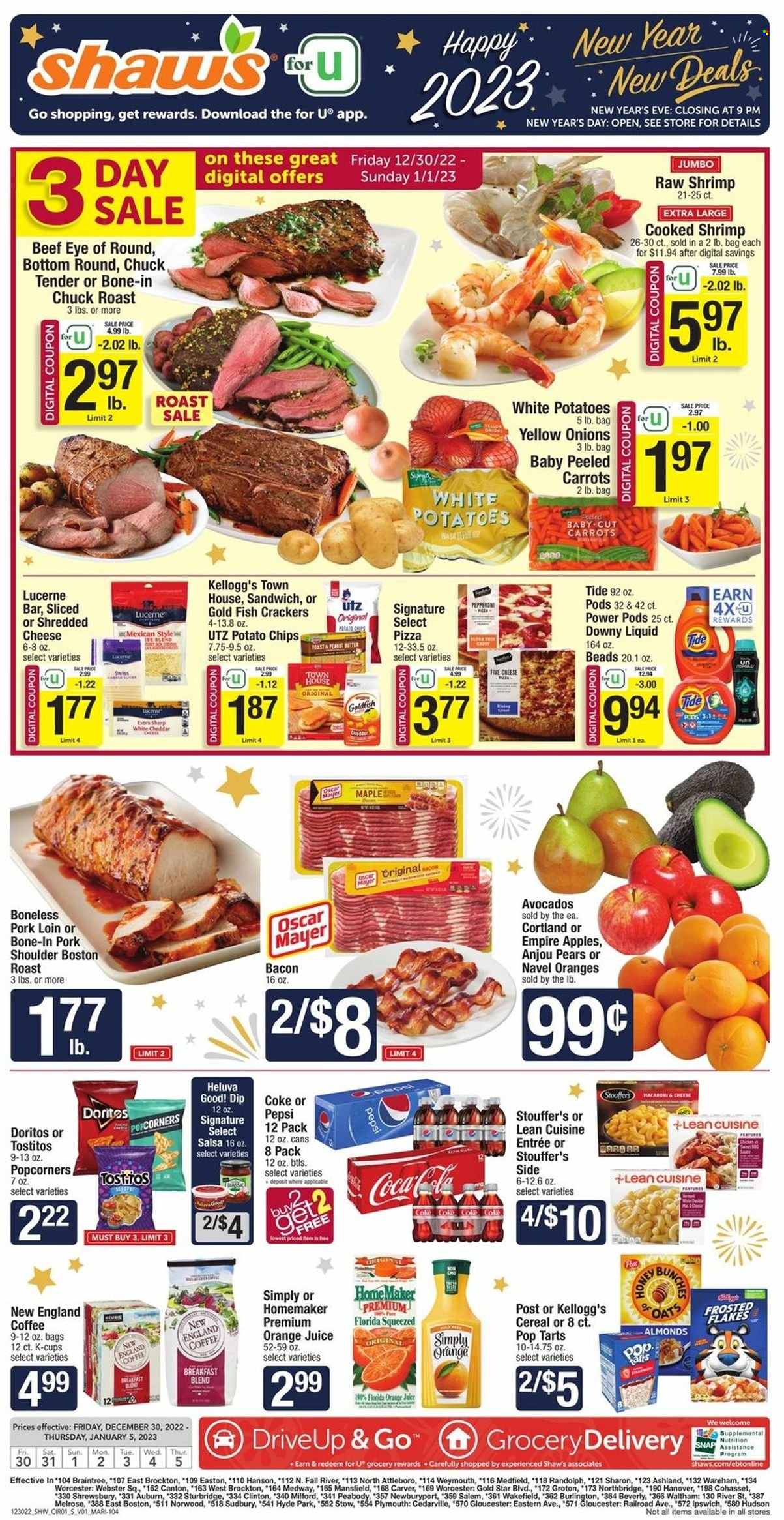 Shaw’s ad - 12/30/2022 - 01/05/2023. Page 1