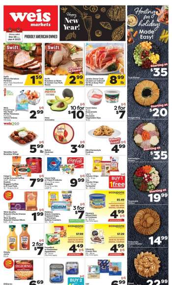Weis Flyer - 12/29/2022 - 01/04/2023.