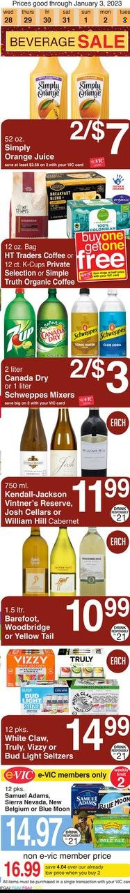 Harris Teeter ad - 12/28/2022 - 01/03/2023. Page 10