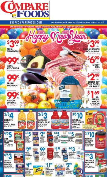 Compare Foods Flyer - 12/30/2022 - 01/05/2023.