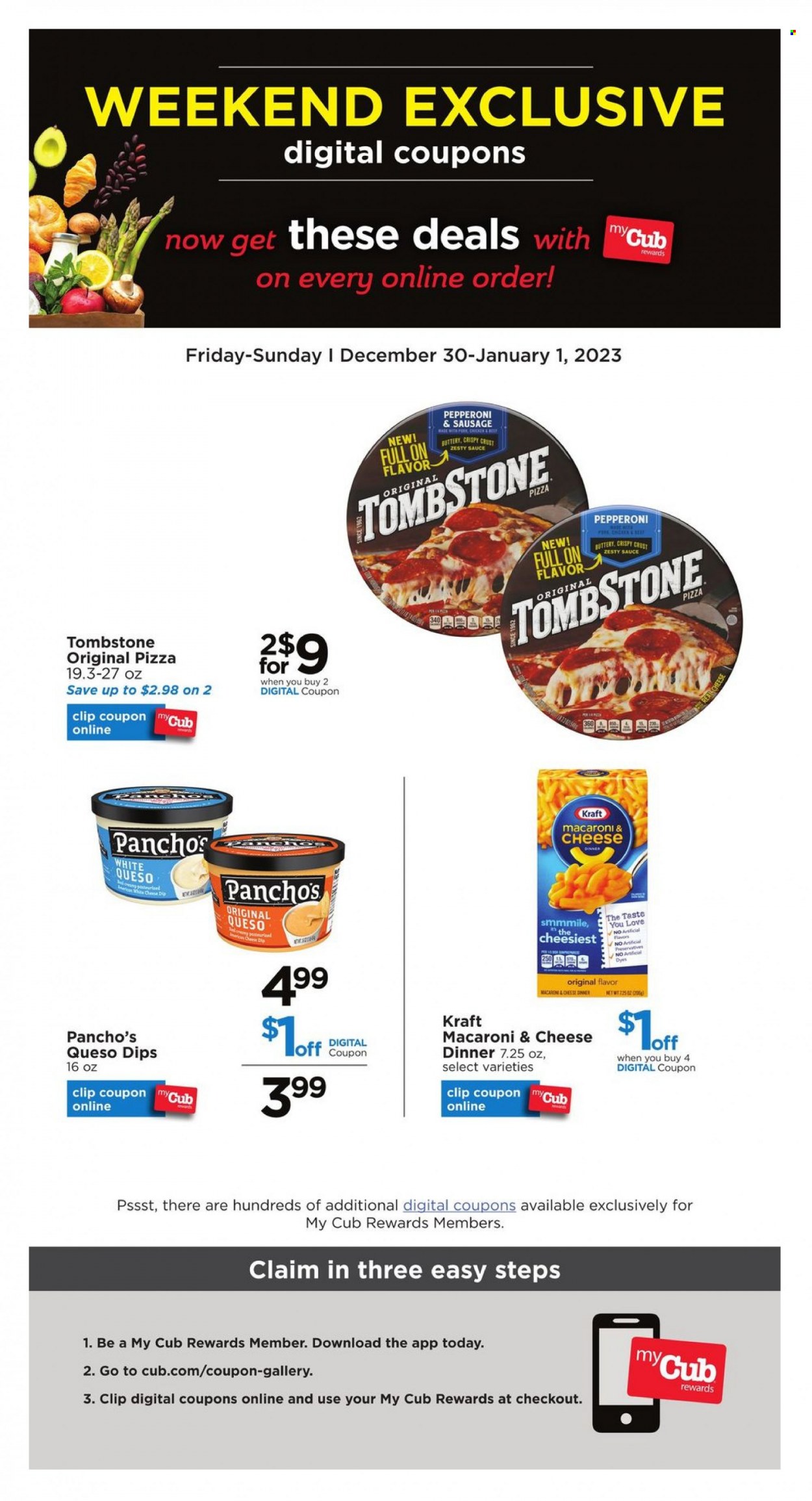 Cub Foods ad - 12/30/2022 - 01/01/2023. Page 1