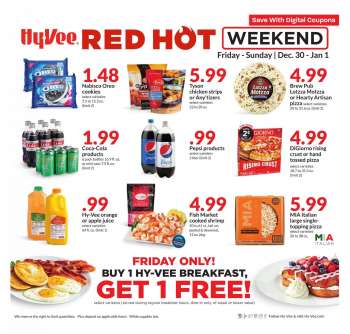 Hy-Vee Flyer - 12/30/2022 - 01/01/2023.