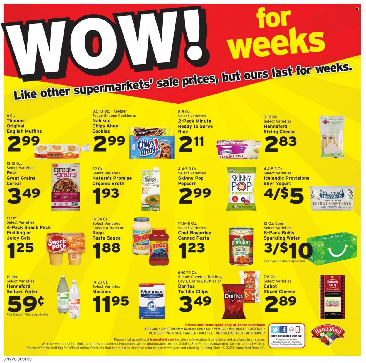 Hannaford ad - 01/01/2023 - 01/07/2023. Page 8